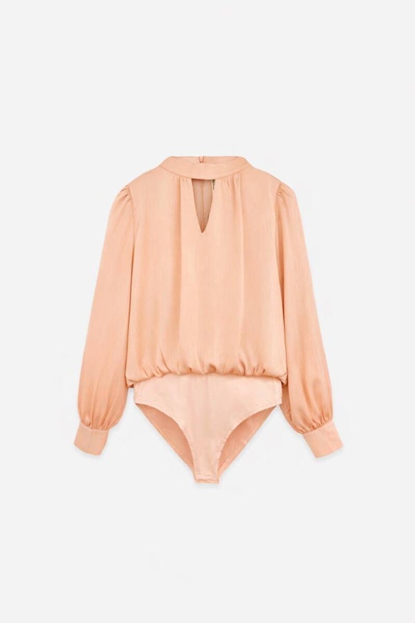 Body blouse - Oranje glans