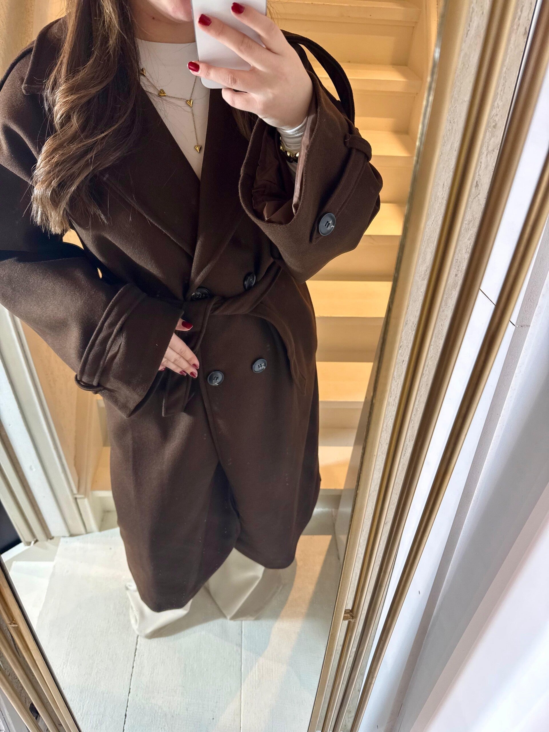 2645 Trenchcoat Bruin