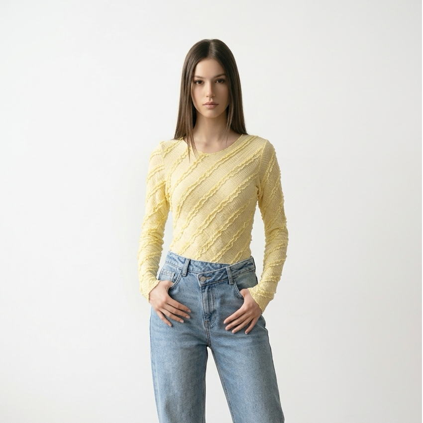 2680 Body Butter Yellow Ruffles