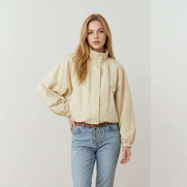 mji Jacket in Zachte geeltint