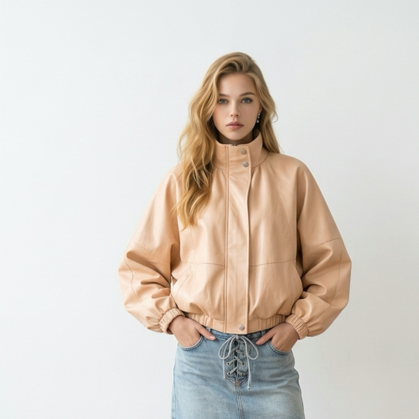 26328 Jacket Zacht roze