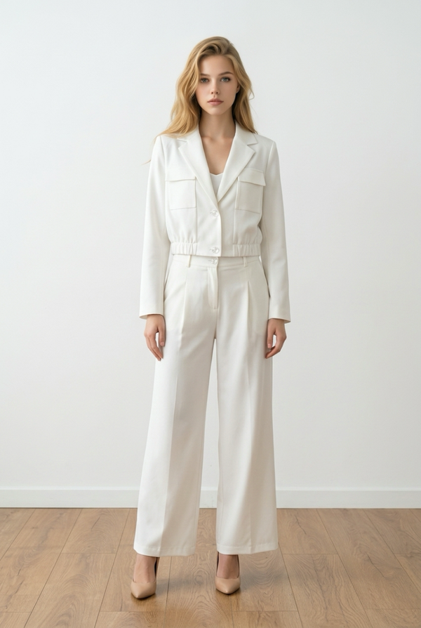 26217 Jezi Pantalon Wit