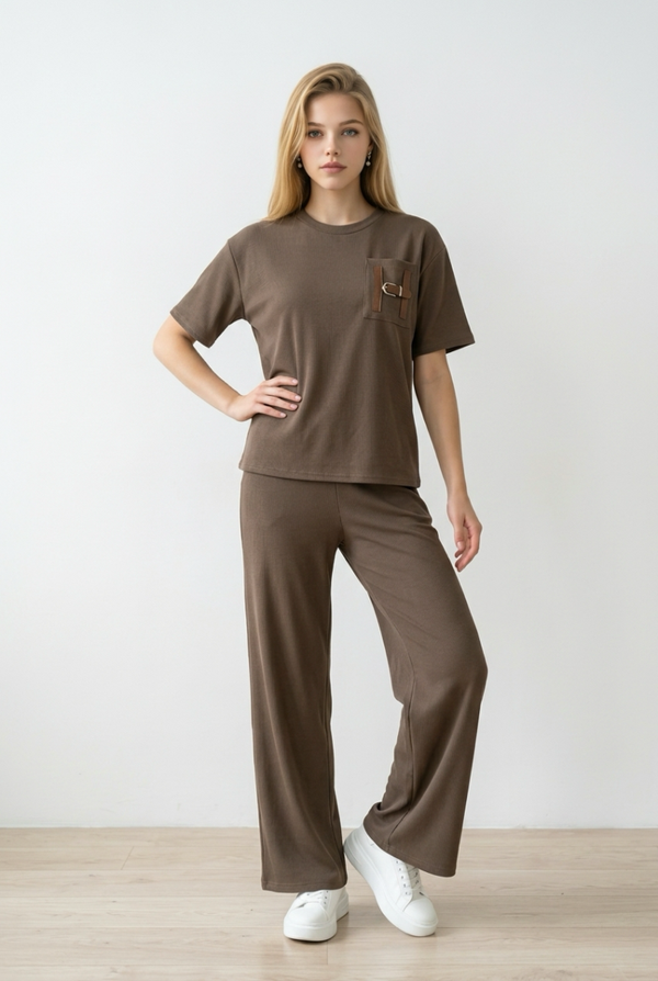 2688 H joggingsuit one-size Taupe