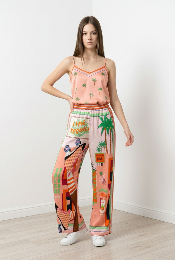 sje print broek op=op  one-size