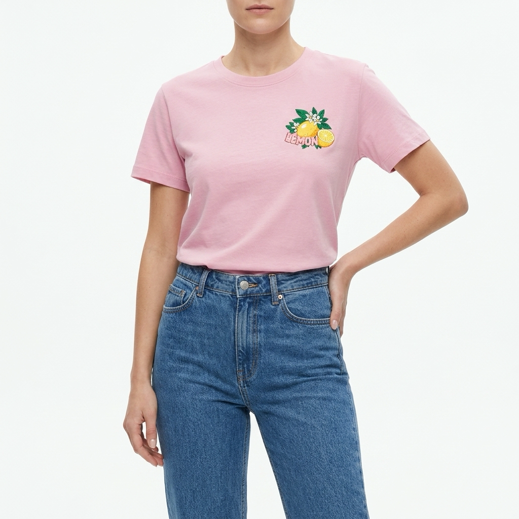 26312 Easy Lemon T-shirt Roze