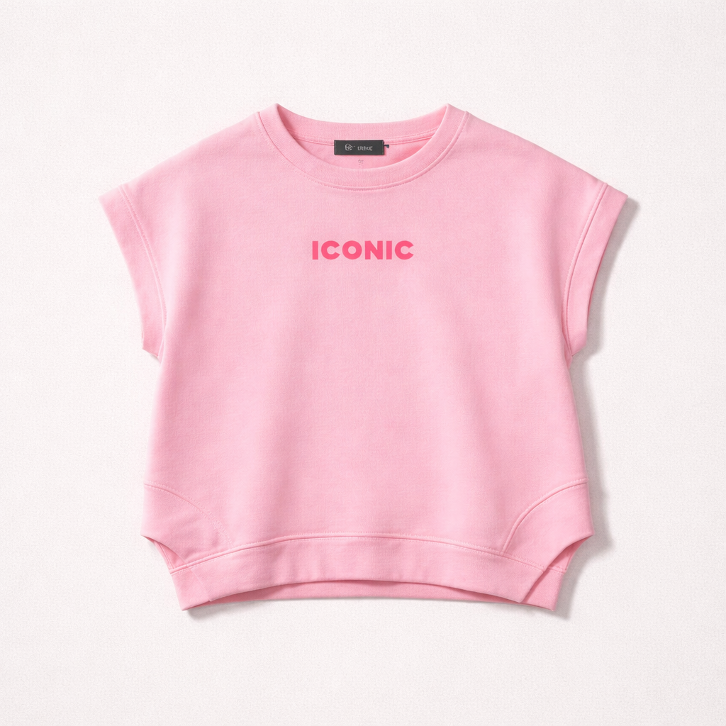 26287 Nora Iconic Sleeveless top Roze