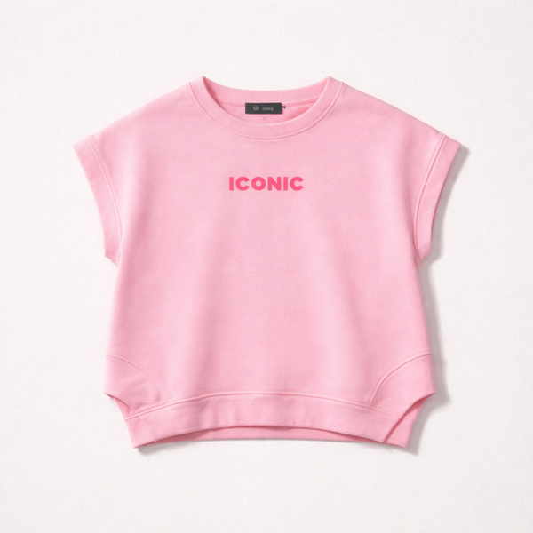 26287 Nora Iconic Sleeveless top Roze