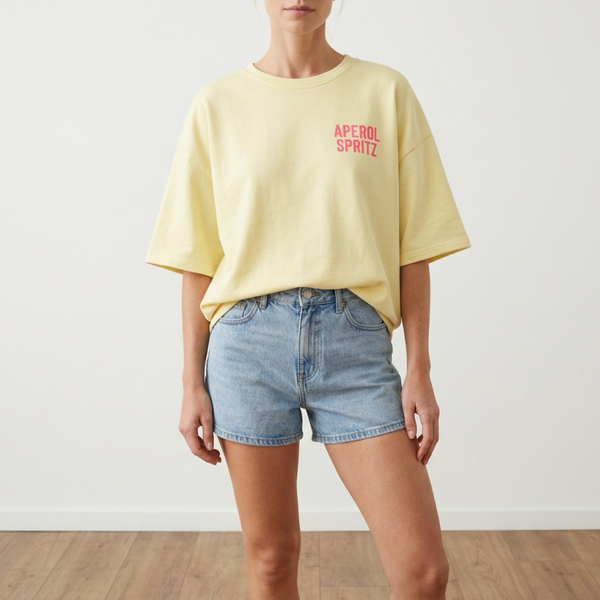 26380 Lola Spritz T-Shirt Geel