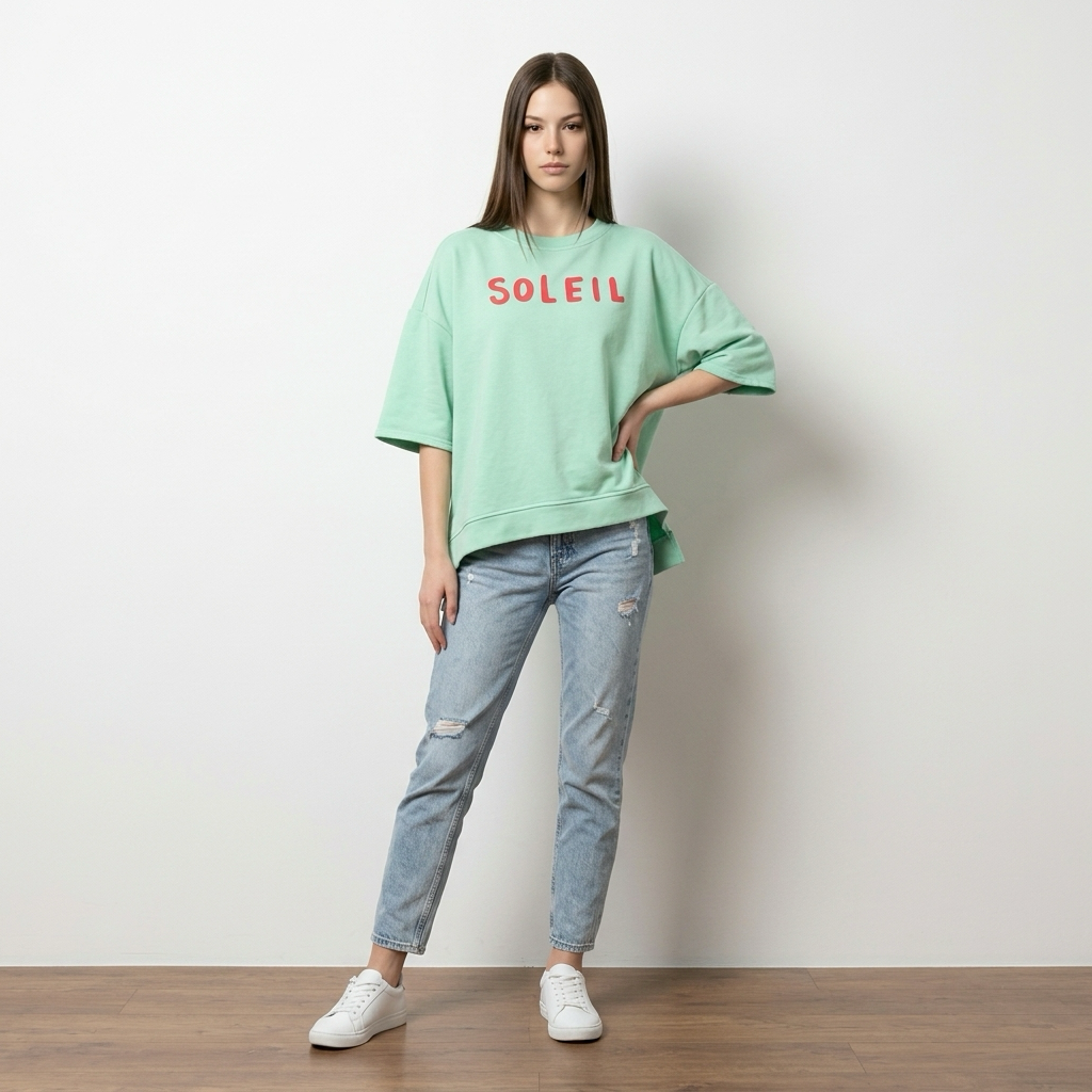 26374 Soleil T-shirt Groen
