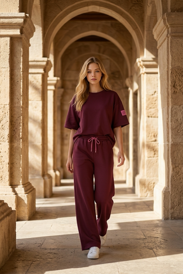 Bordeaux Comfy Set – One Size
