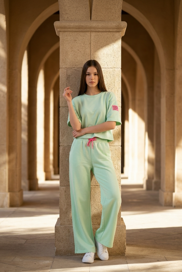 Mintgroene Comfy Set – One Size