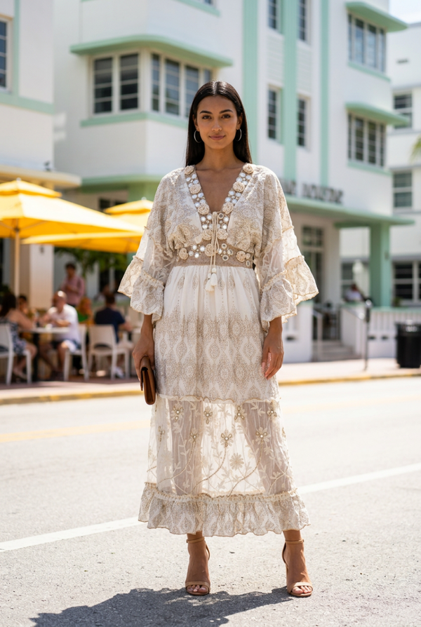 Dream Bohemain Romance maxi dress