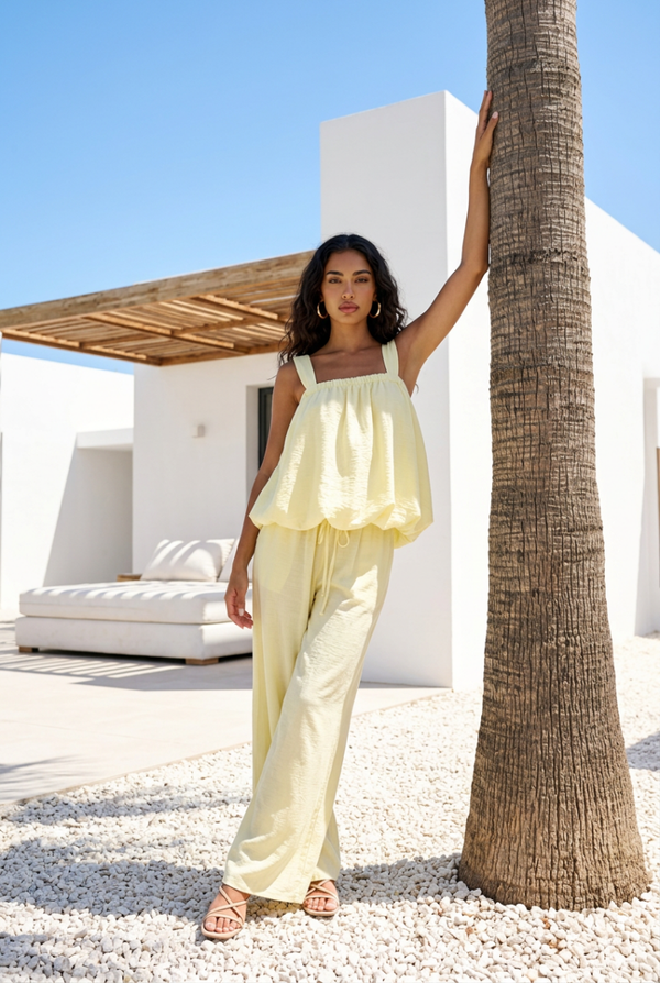 Geel Summer Set - Elegant & Comfortabel