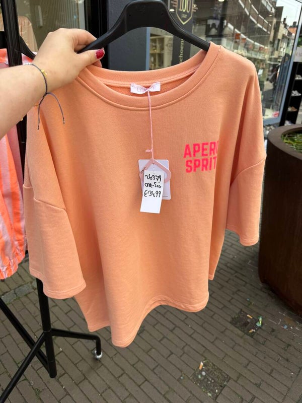 26379 Lola Spritz T-Shirt Oranje