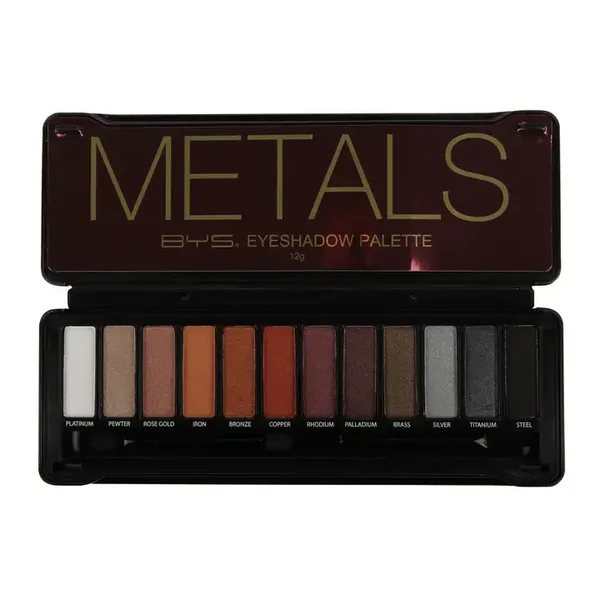 BYS Oogschaduwpalet METALS