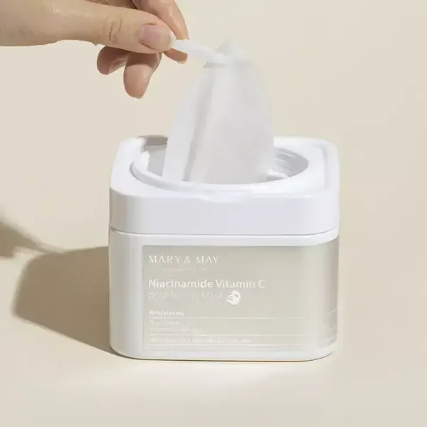 Mary&May Niacinamide Vitamine C verhelderend masker 30 stuks