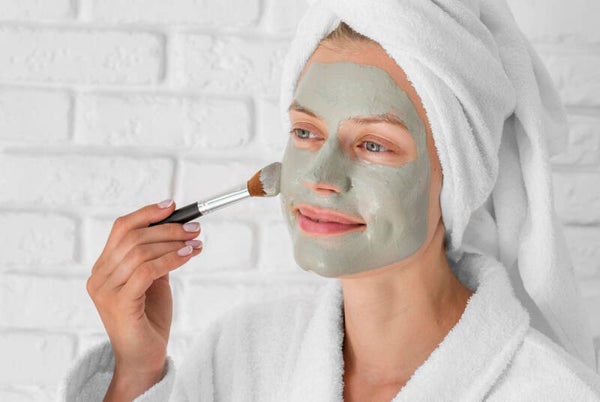 Women Turmeric Brightening Powder Mask