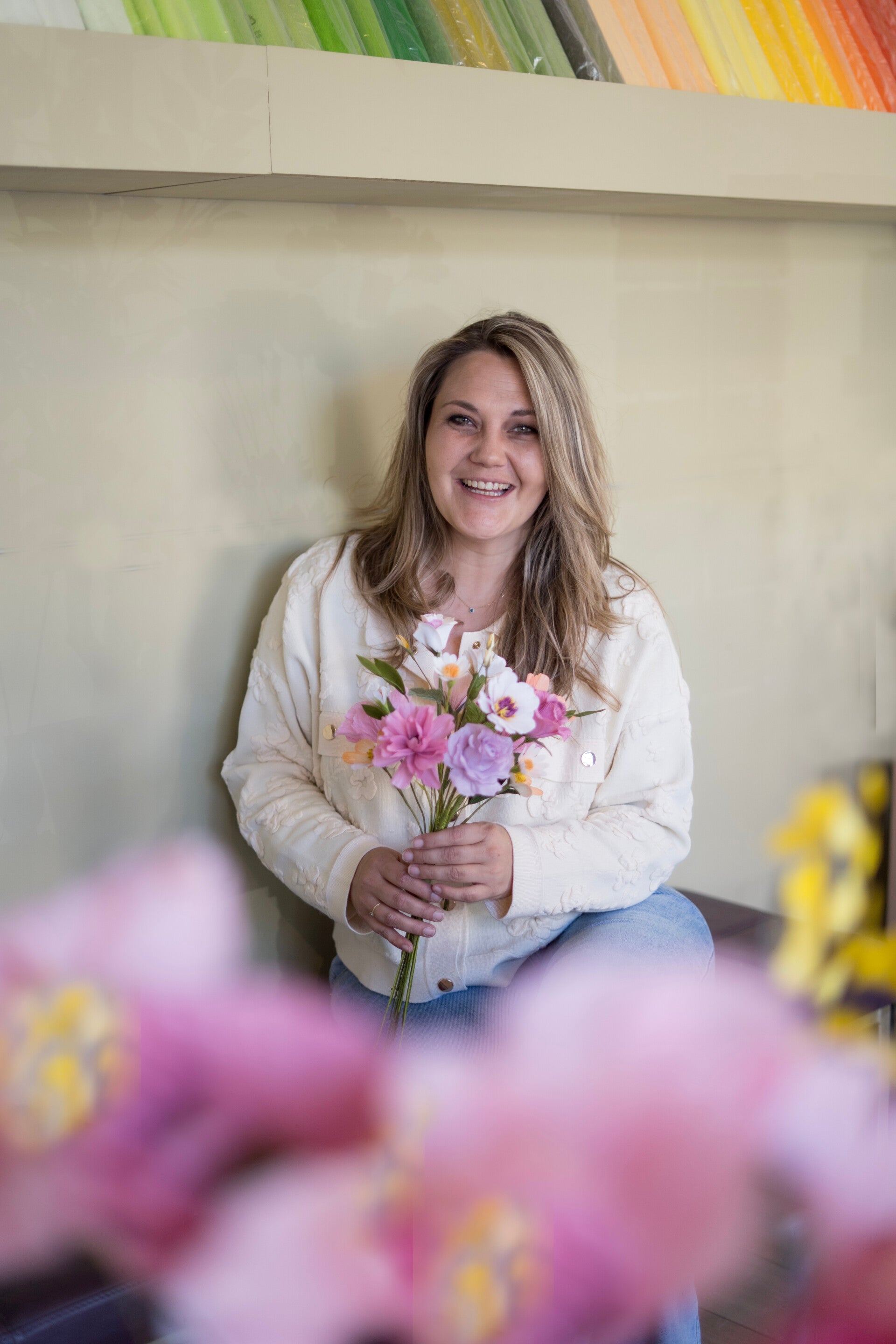 foto anouk bohmer papieren bloemen