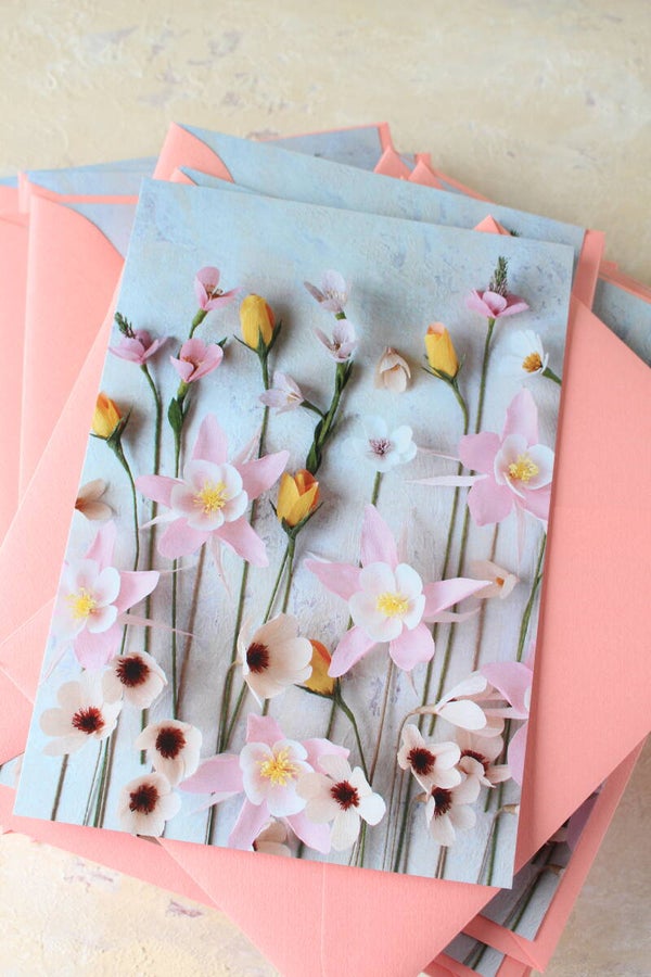 A5 kaart Flatlay vrolijkheid