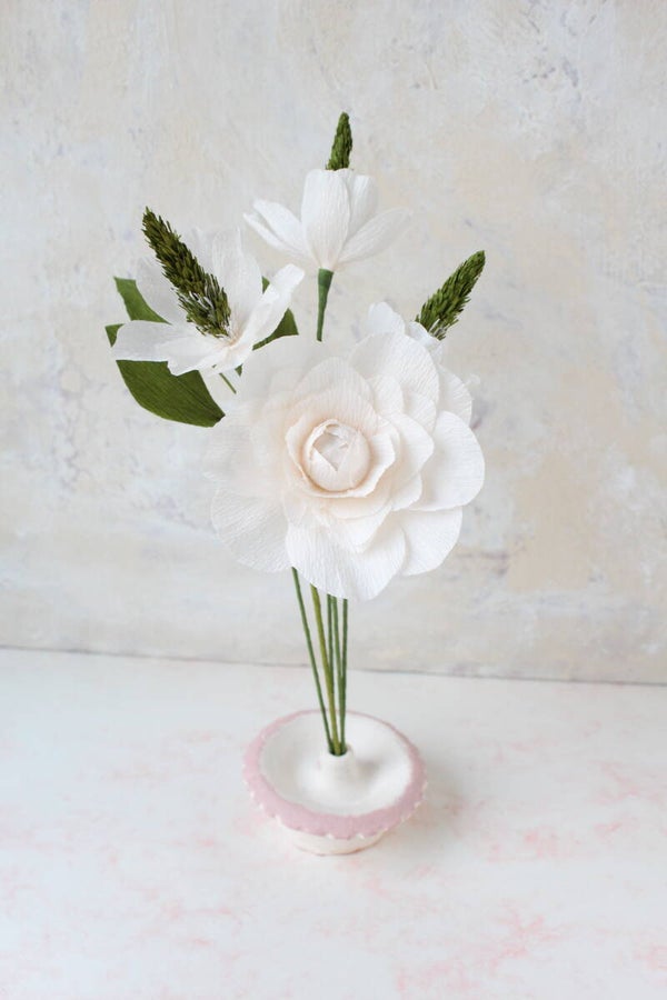 Boeket met houder 15