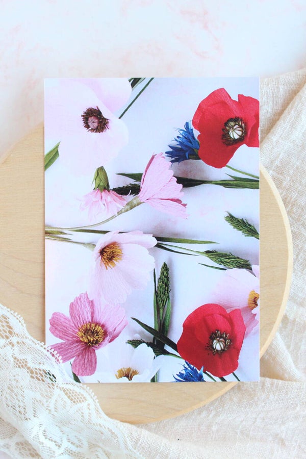 *NIEUW* Kaart Klaprozen