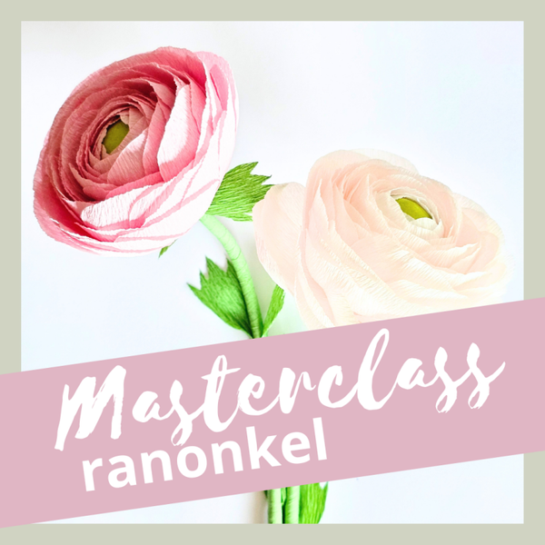 Masterclass Ranonkel: zaterdag 12 December 09.30u - 12.00u
