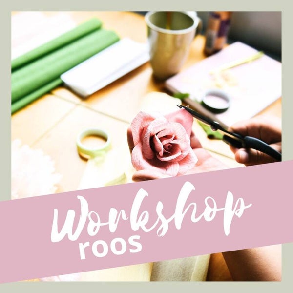 Workshop Roos Zaterdag 29 November 16.00u - 17.30u