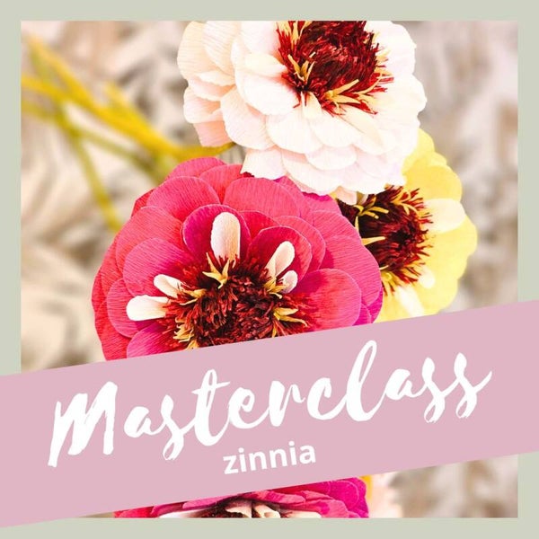 Masterclass: Zinnia Zaterdag 18 Oktober 16.00 -18.00