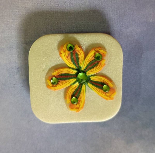 Yellow Flower Magnet