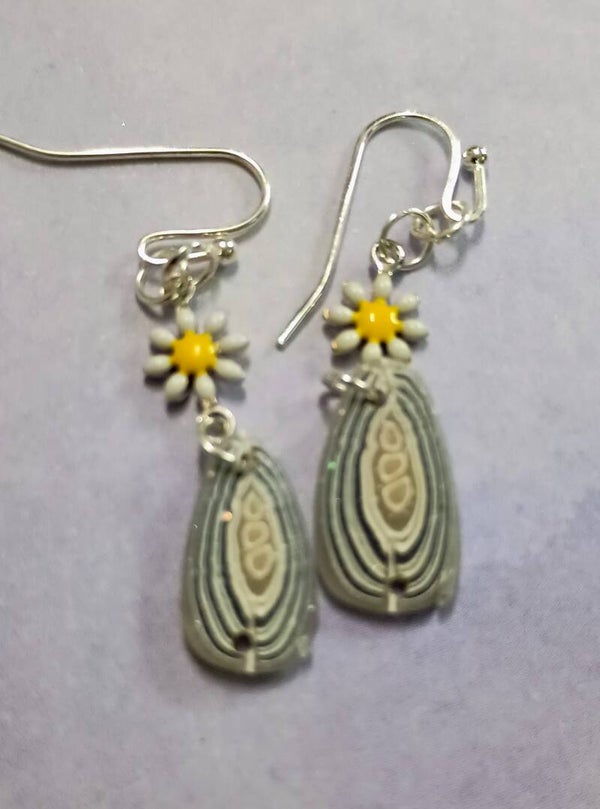 Stone & Petal Zen Drops, Earrings