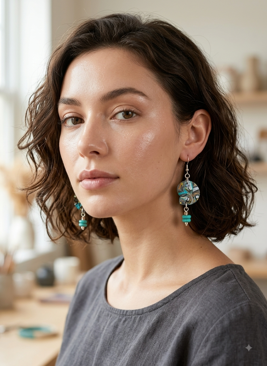 The Nautilus Lagoon Shell Earrings