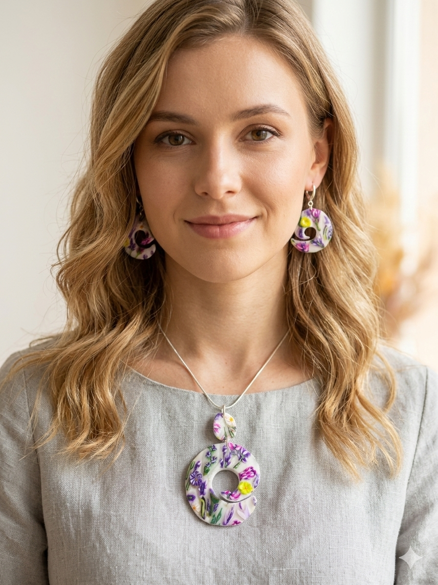 The Royal Violet Mosaic Set