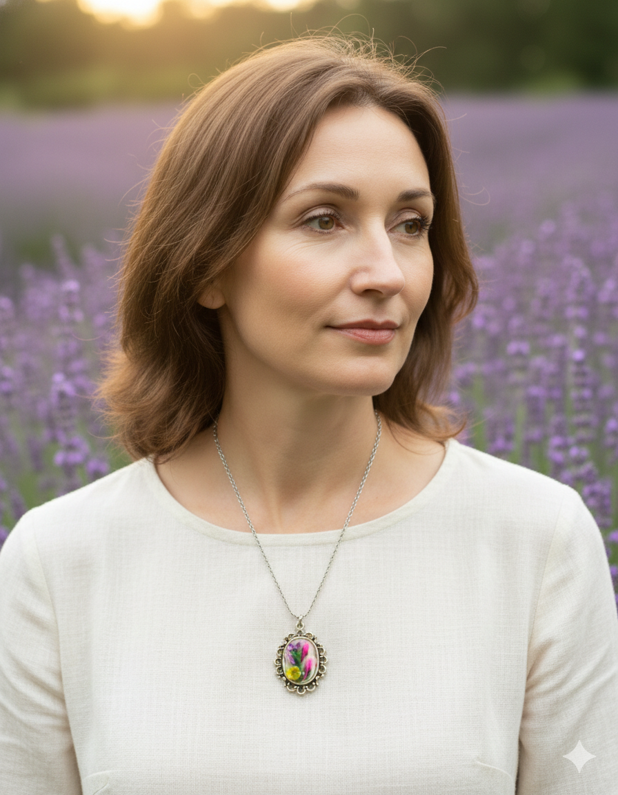 The Petite Wildflower Garden Cameo