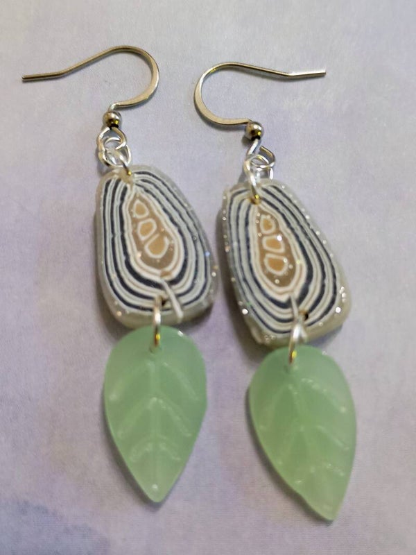 Mint Leaf & Pebble Zen Drops