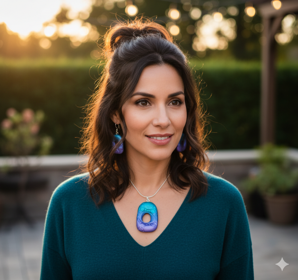 "Deep Indigo" Ombre Set