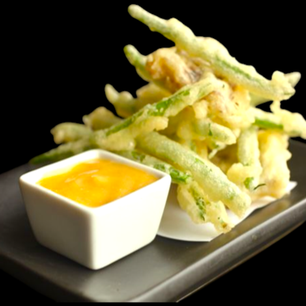 Tempura edamame