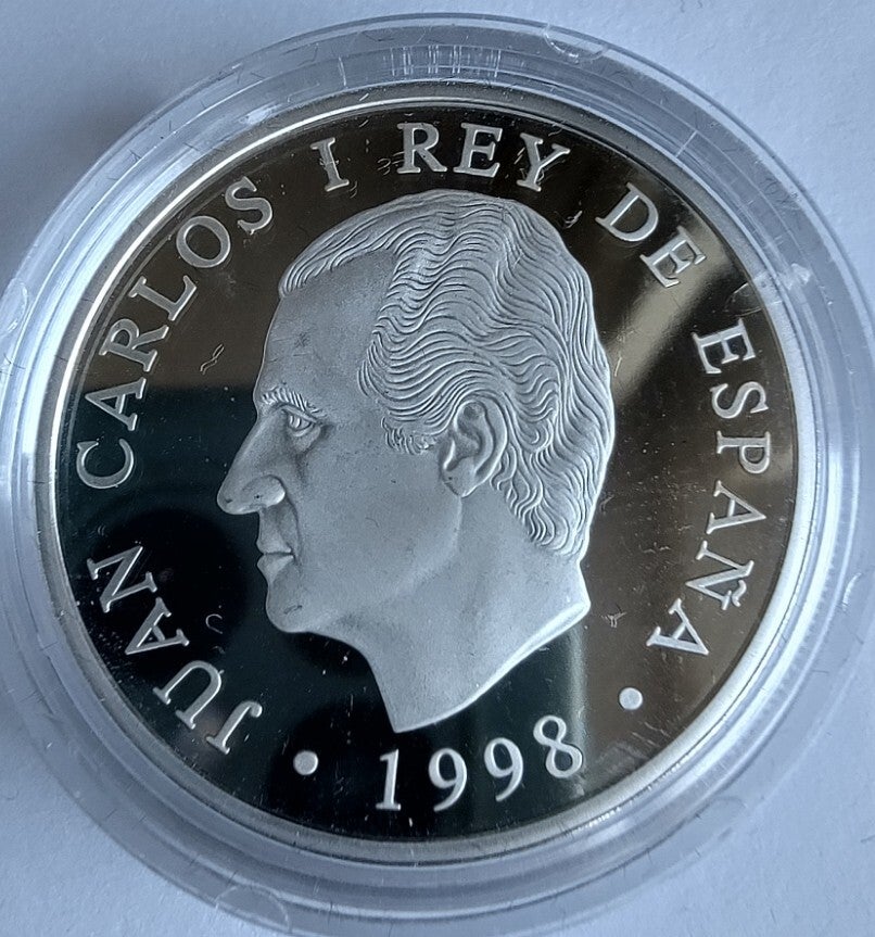Spanje 1000 Pesetas 1998 "Juan Sebastiano de Elcano" Expo 98