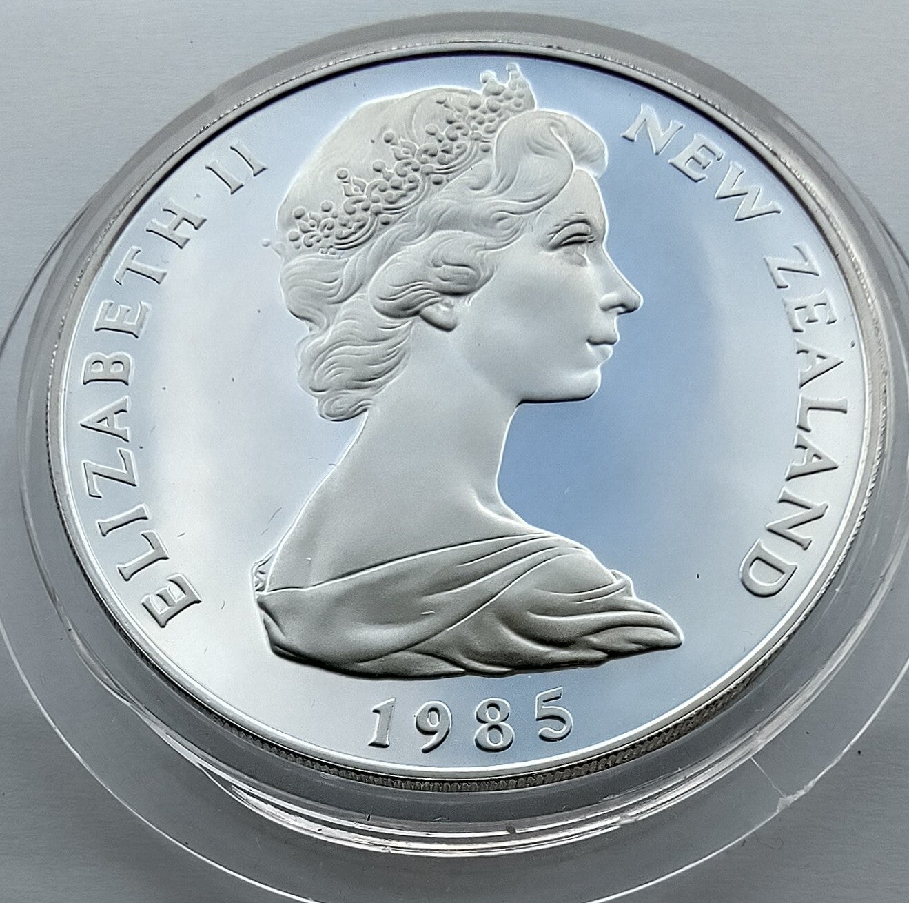 Nieuw Zeeland 1 Dollar 1985 Steltkluut