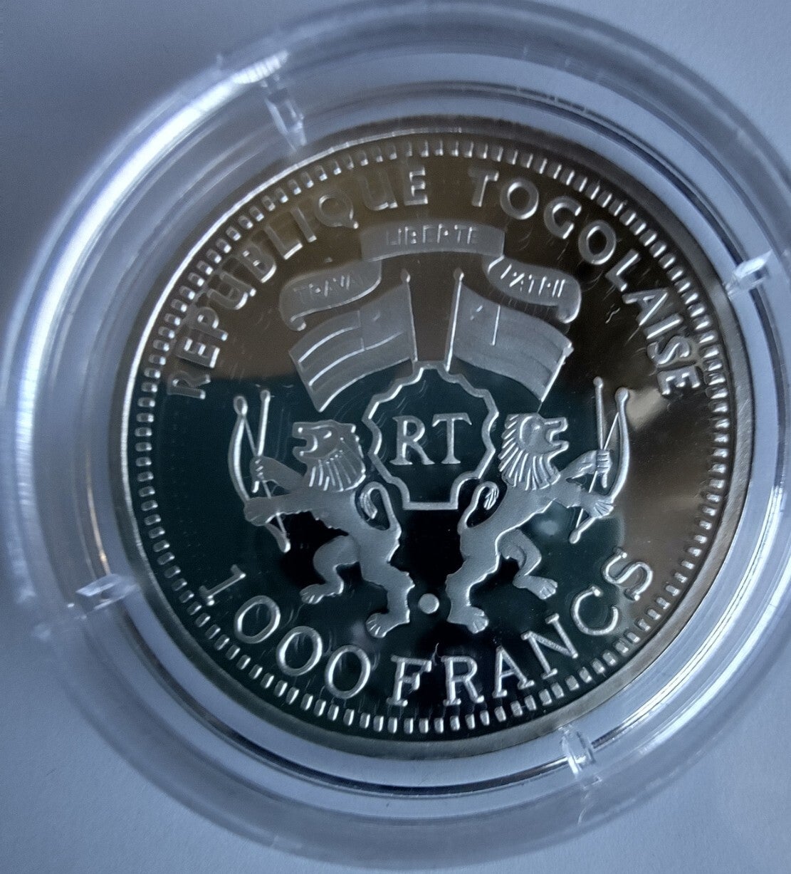 Togo 1000 Franc 2001 "Adler von Lubeck"