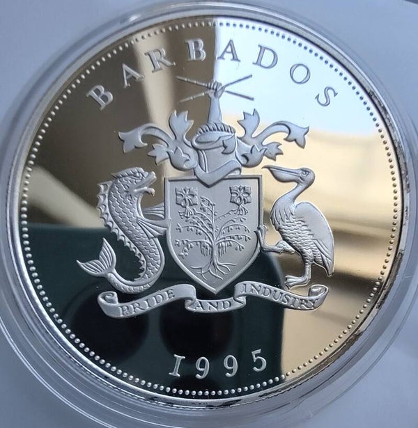 Barbados 5 Dollar 1995 Landverhuizers