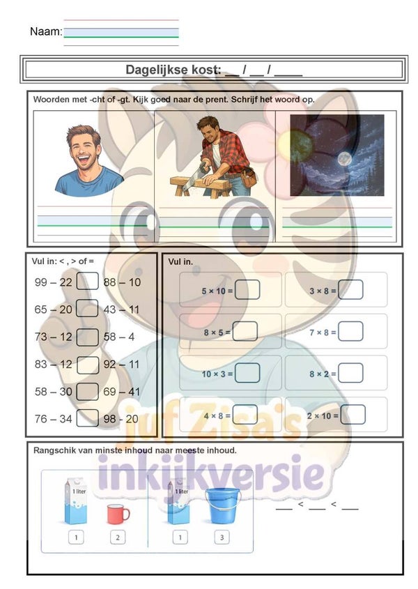 Dagelijkse Kost deel 8 - 2de leerjaar / groep 4