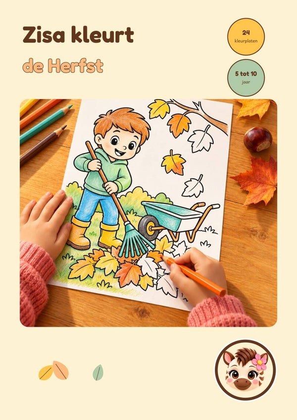 Zisa kleurt...de Herfst