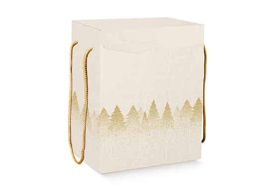 Scatola segreto con cordino mm 280X200XH350 white forest