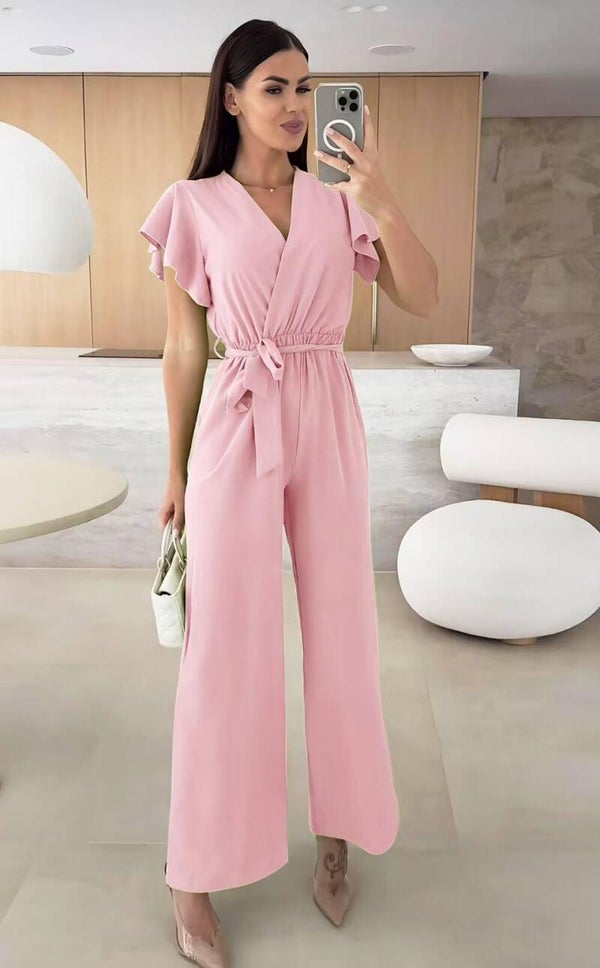 Combinaison Rose Taille Unique du 38 au 44