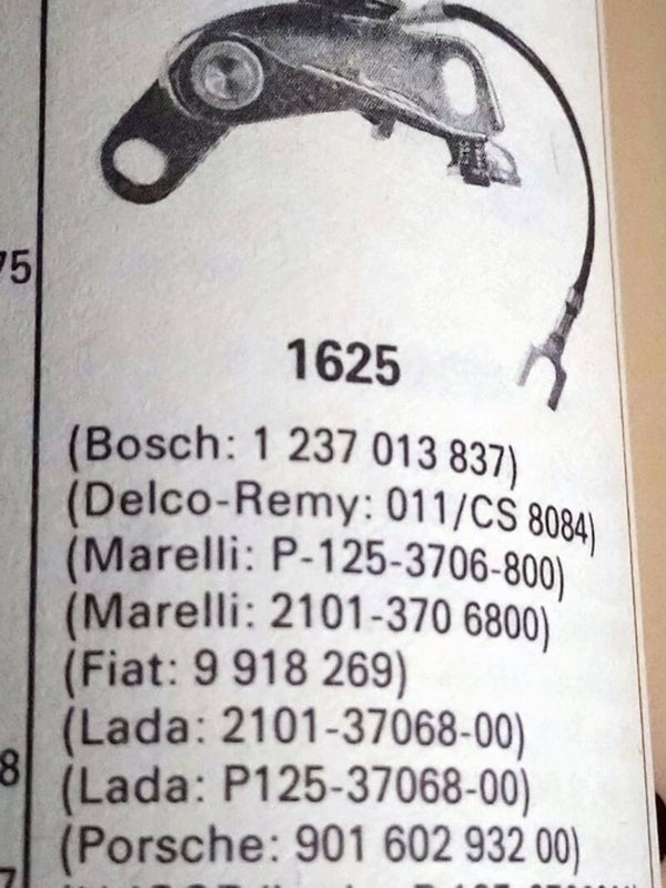 BR1625 Kontakte Lada Niva