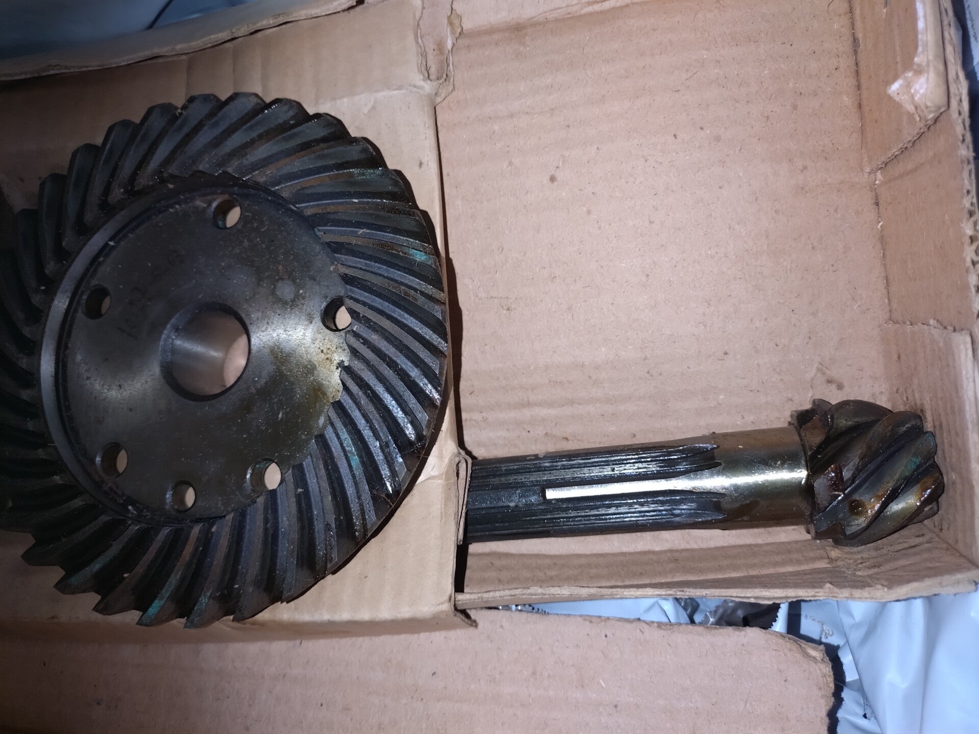 Teller und Kegelrad Renault 4cv  7-33 Differential