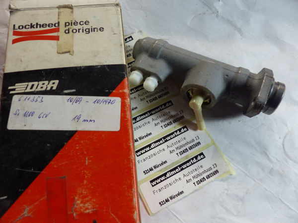 DBA611353 Hauptbremszylinder Simca Talbot