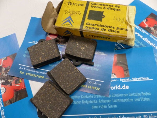 wva 20141   Bremsbeläge Citroen GS hinten