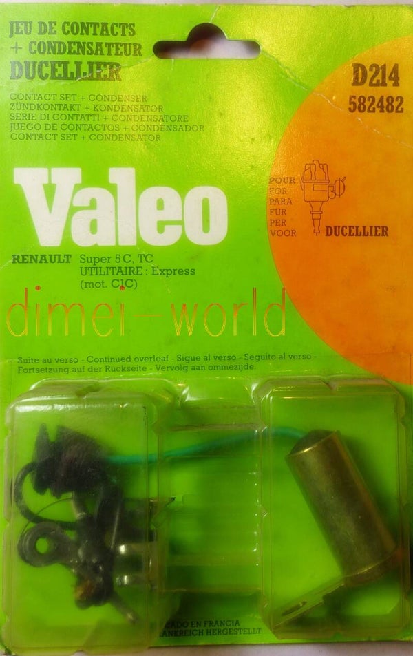 DUC582482 Zündkontakte Renault 9 11 Clio