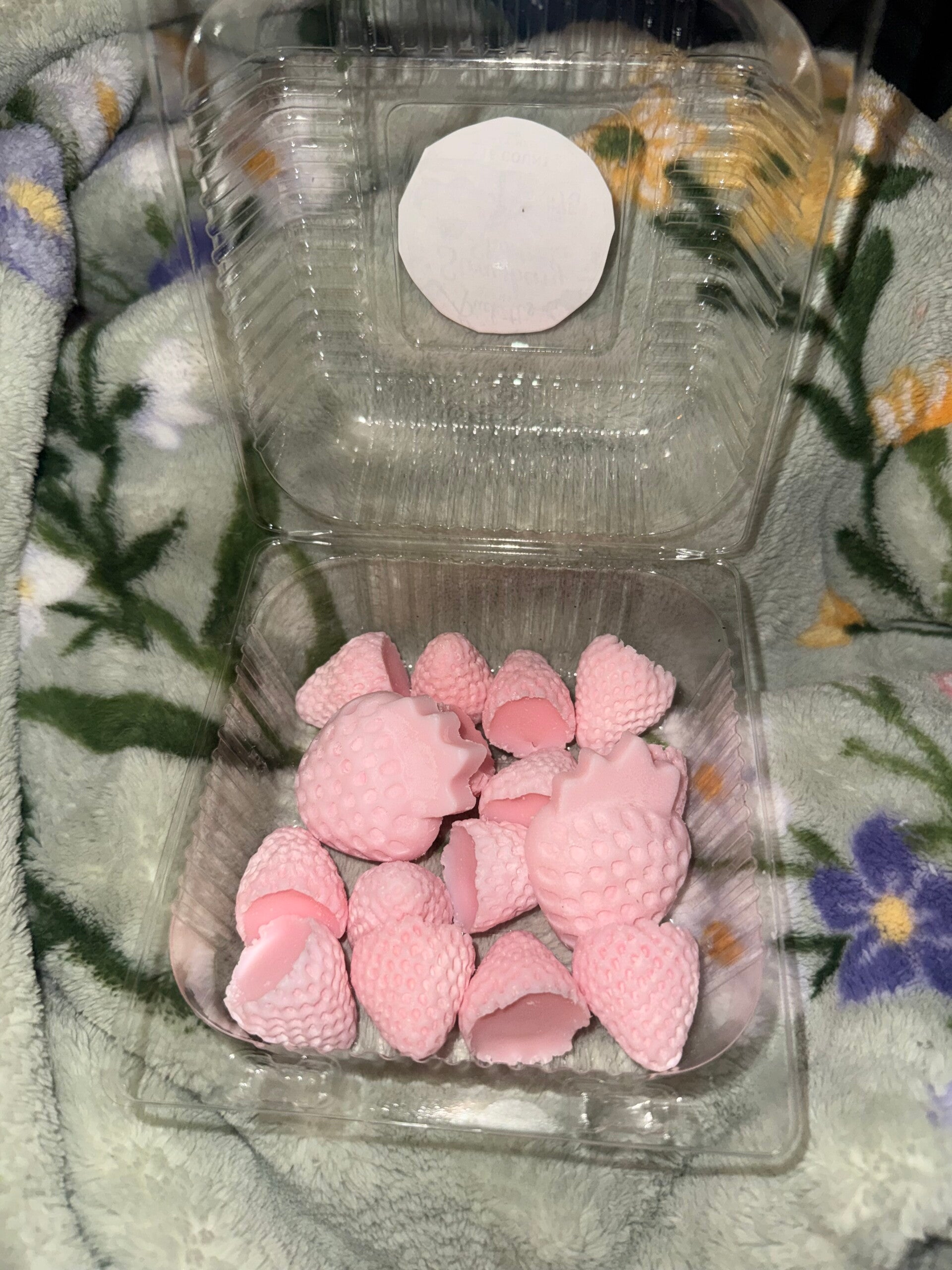 Designed Strawberry Shortcake Wax Melts